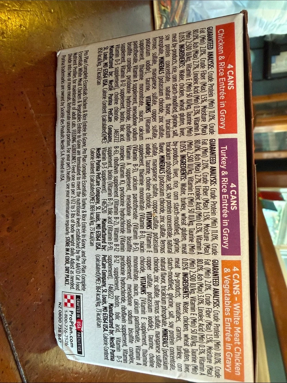 New Complete Essentials Cat Food Variety Pack - Orange & Black